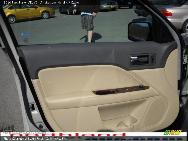 Smokestone Metallic / Camel 2010 Ford Fusion SEL V6