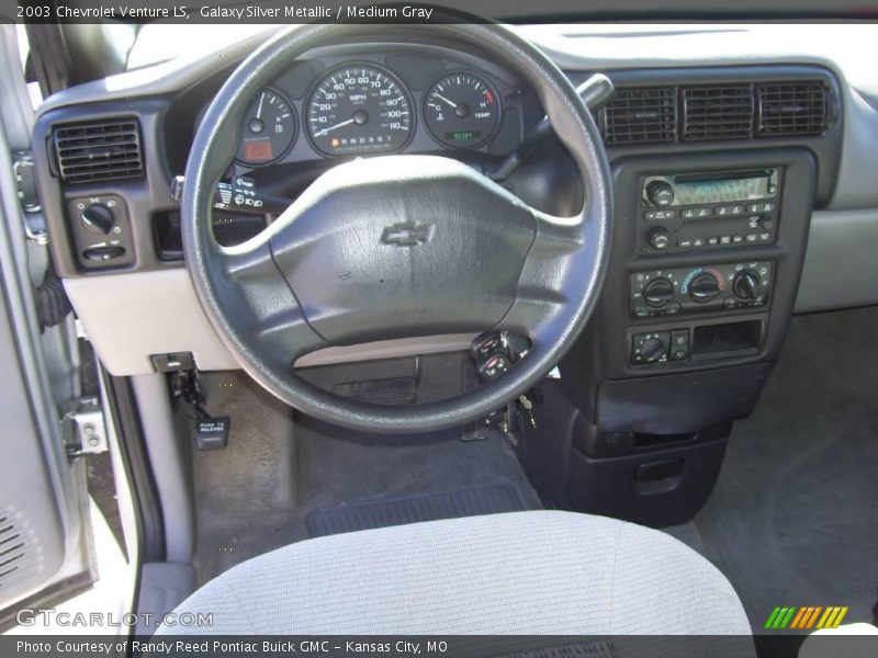 Galaxy Silver Metallic / Medium Gray 2003 Chevrolet Venture LS