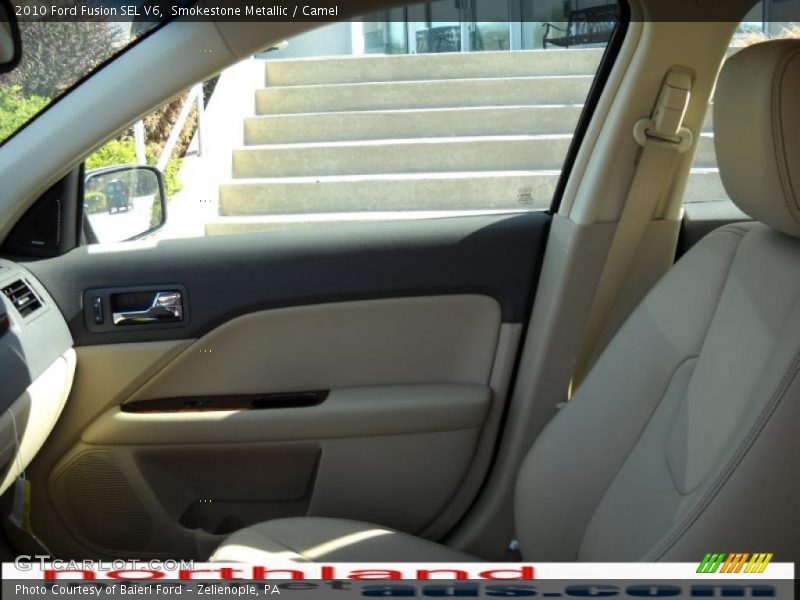 Smokestone Metallic / Camel 2010 Ford Fusion SEL V6