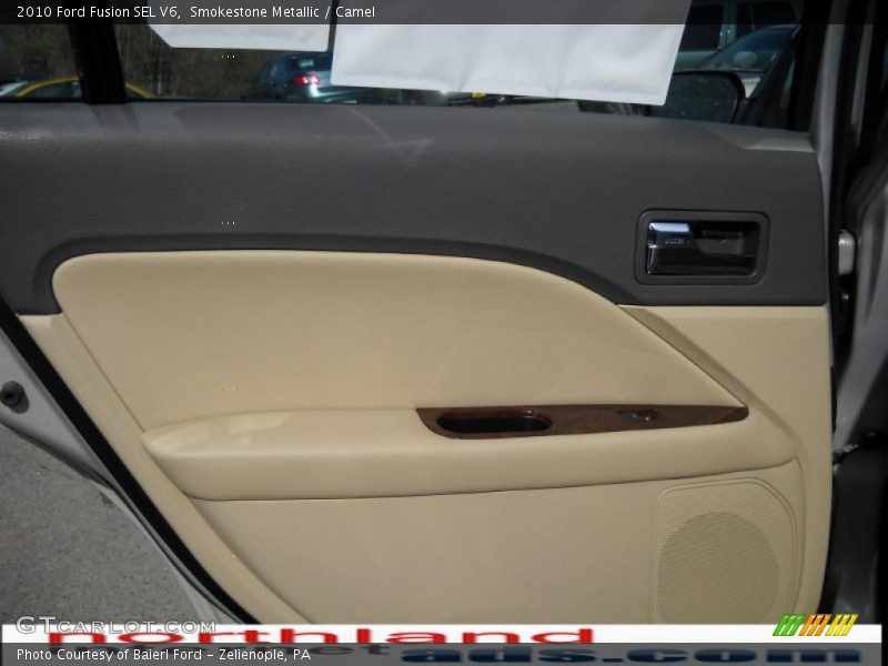 Smokestone Metallic / Camel 2010 Ford Fusion SEL V6