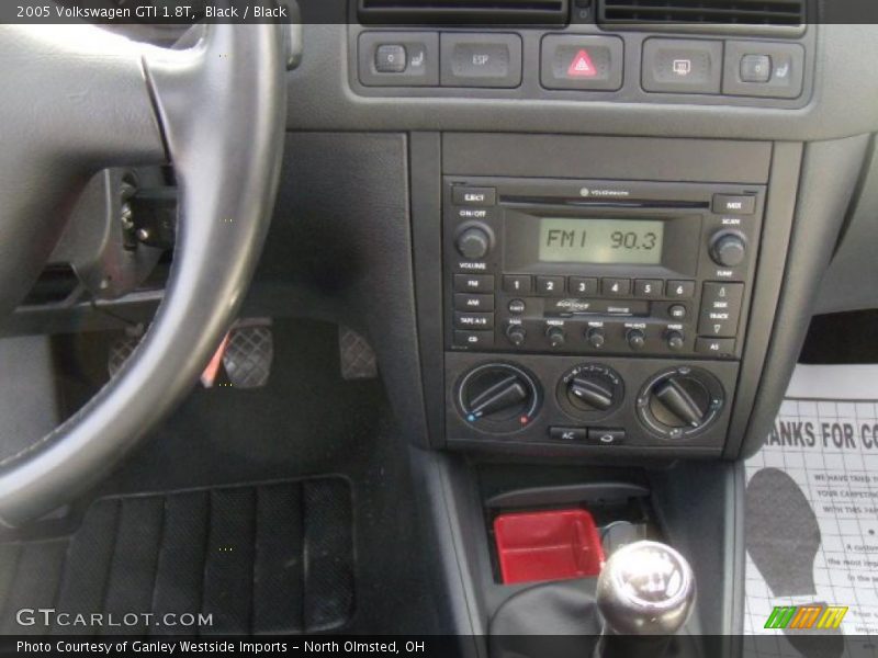 Black / Black 2005 Volkswagen GTI 1.8T