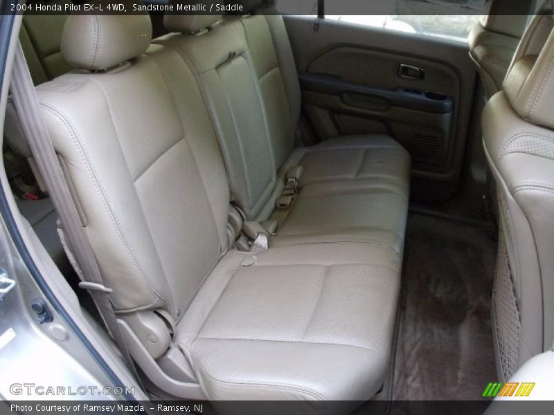 Sandstone Metallic / Saddle 2004 Honda Pilot EX-L 4WD