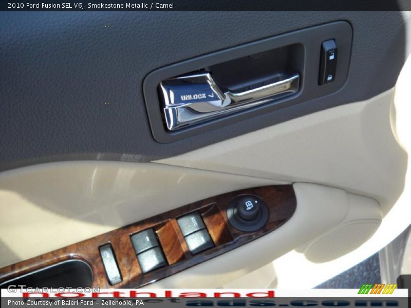 Smokestone Metallic / Camel 2010 Ford Fusion SEL V6