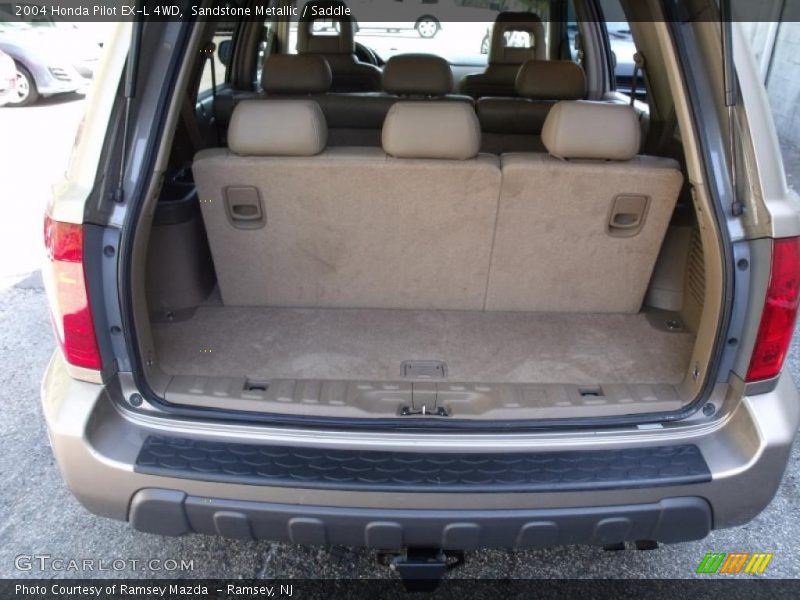Sandstone Metallic / Saddle 2004 Honda Pilot EX-L 4WD