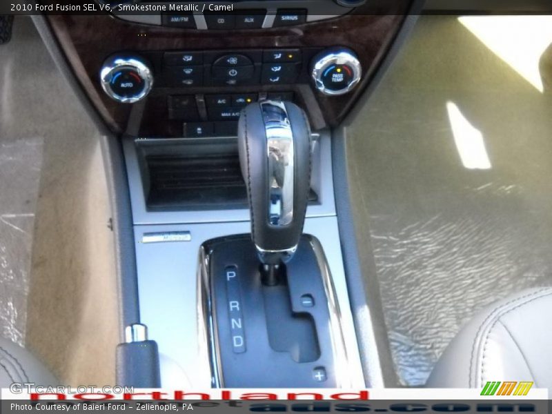 Smokestone Metallic / Camel 2010 Ford Fusion SEL V6