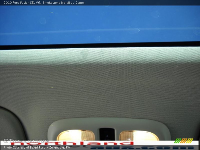 Smokestone Metallic / Camel 2010 Ford Fusion SEL V6