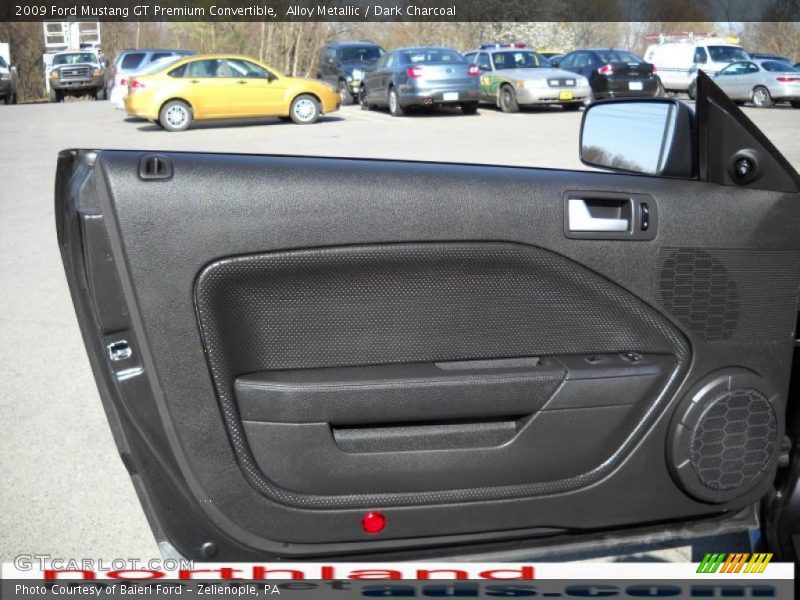 Alloy Metallic / Dark Charcoal 2009 Ford Mustang GT Premium Convertible