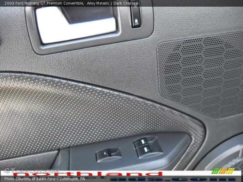 Alloy Metallic / Dark Charcoal 2009 Ford Mustang GT Premium Convertible
