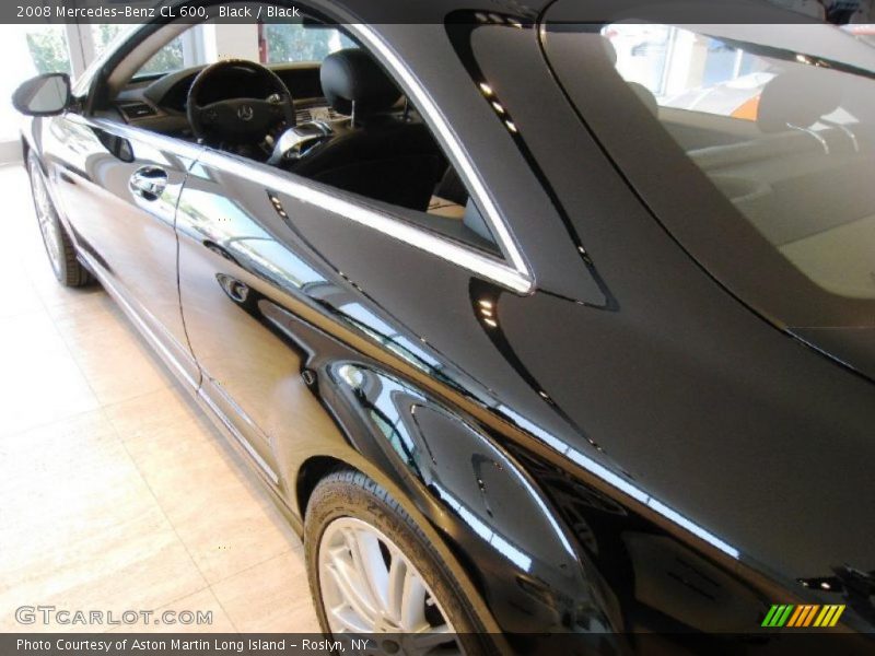 Black / Black 2008 Mercedes-Benz CL 600