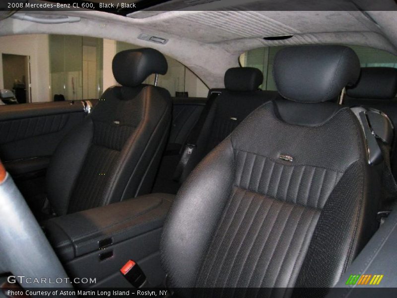 Black / Black 2008 Mercedes-Benz CL 600