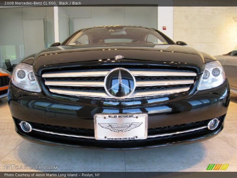 Black / Black 2008 Mercedes-Benz CL 600