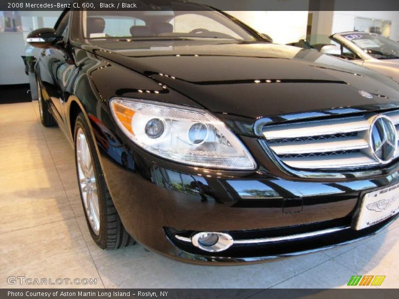 Black / Black 2008 Mercedes-Benz CL 600