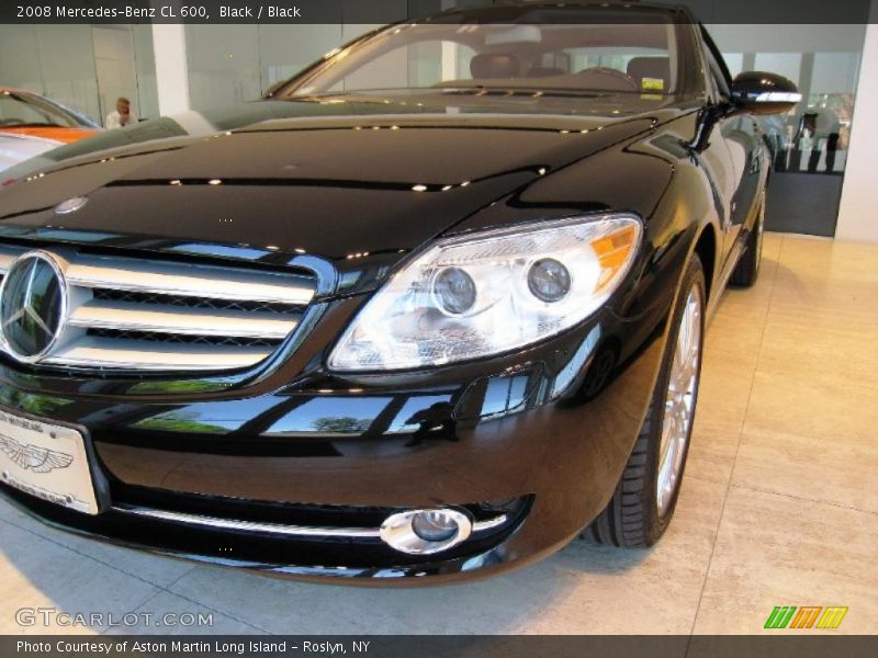 Black / Black 2008 Mercedes-Benz CL 600