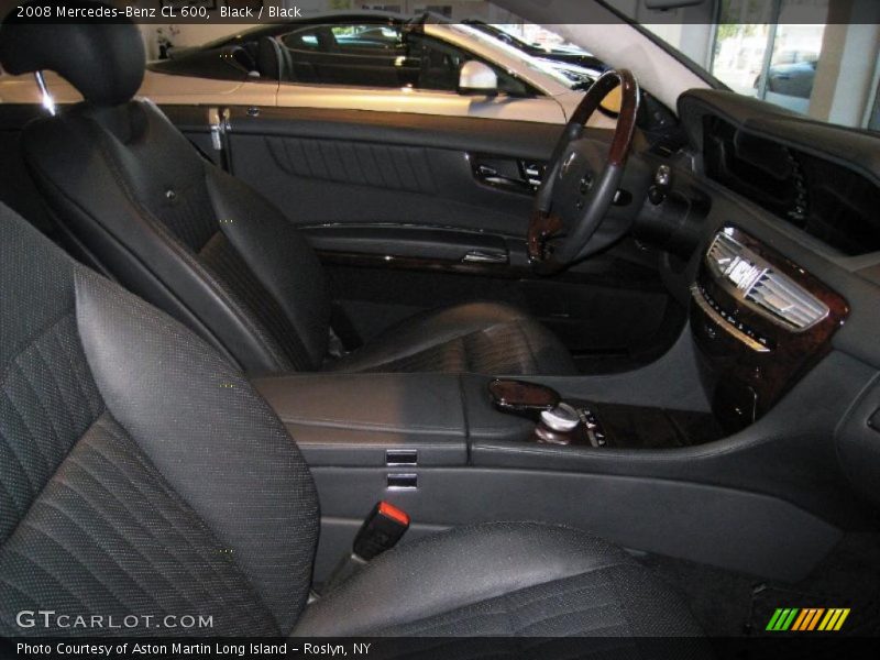 Black / Black 2008 Mercedes-Benz CL 600