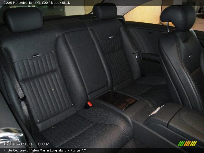 Black / Black 2008 Mercedes-Benz CL 600