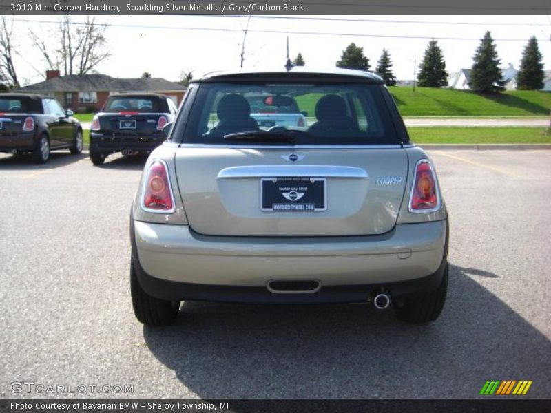 Sparkling Silver Metallic / Grey/Carbon Black 2010 Mini Cooper Hardtop