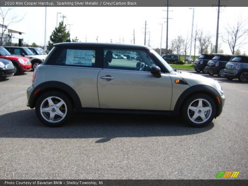 Sparkling Silver Metallic / Grey/Carbon Black 2010 Mini Cooper Hardtop