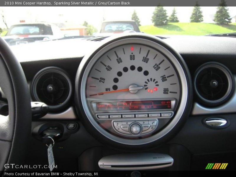 Sparkling Silver Metallic / Grey/Carbon Black 2010 Mini Cooper Hardtop