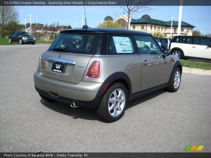 Sparkling Silver Metallic / Grey/Carbon Black 2010 Mini Cooper Hardtop