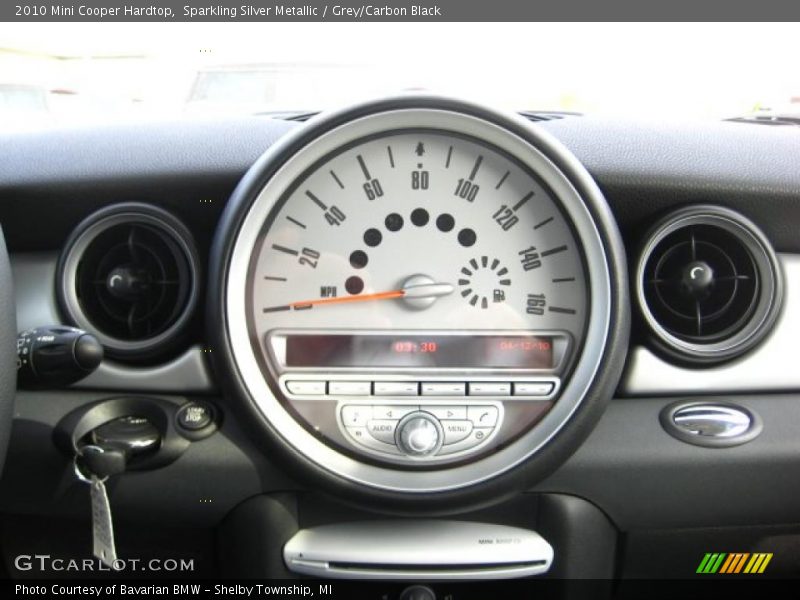Sparkling Silver Metallic / Grey/Carbon Black 2010 Mini Cooper Hardtop