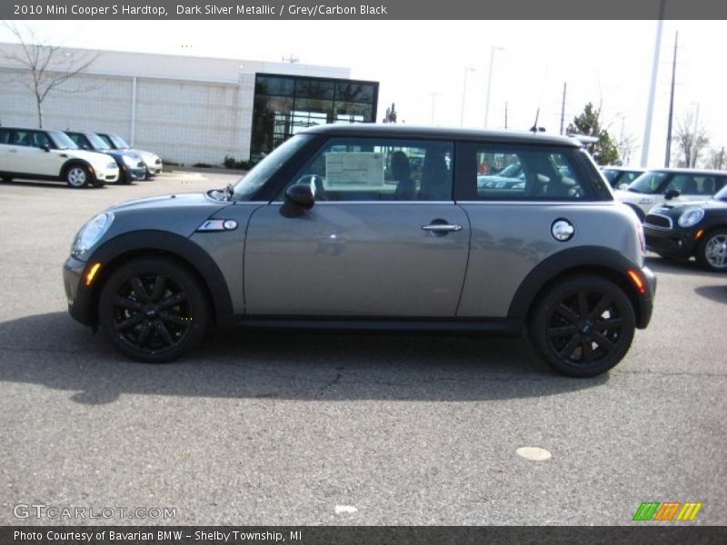 Dark Silver Metallic / Grey/Carbon Black 2010 Mini Cooper S Hardtop