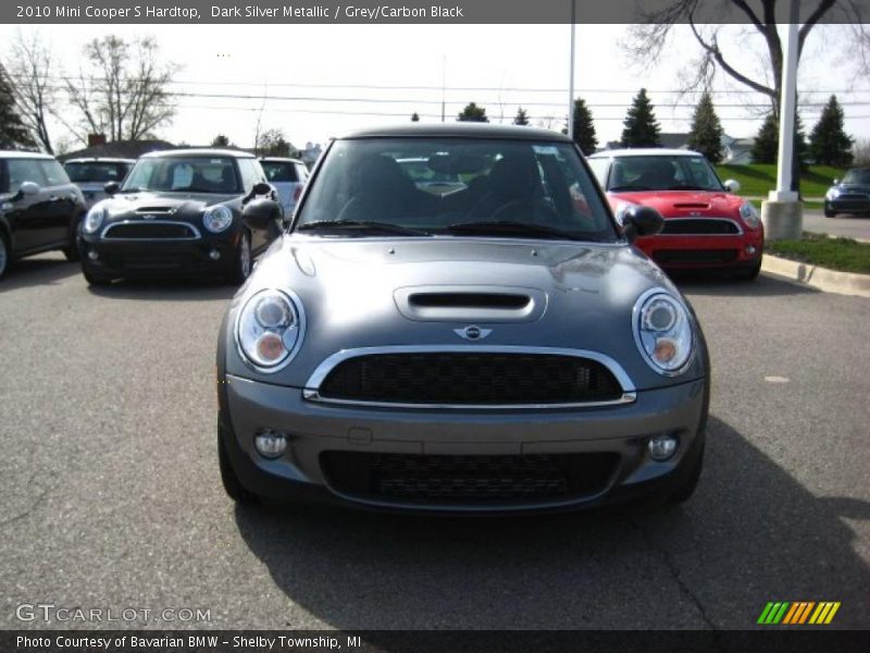 Dark Silver Metallic / Grey/Carbon Black 2010 Mini Cooper S Hardtop