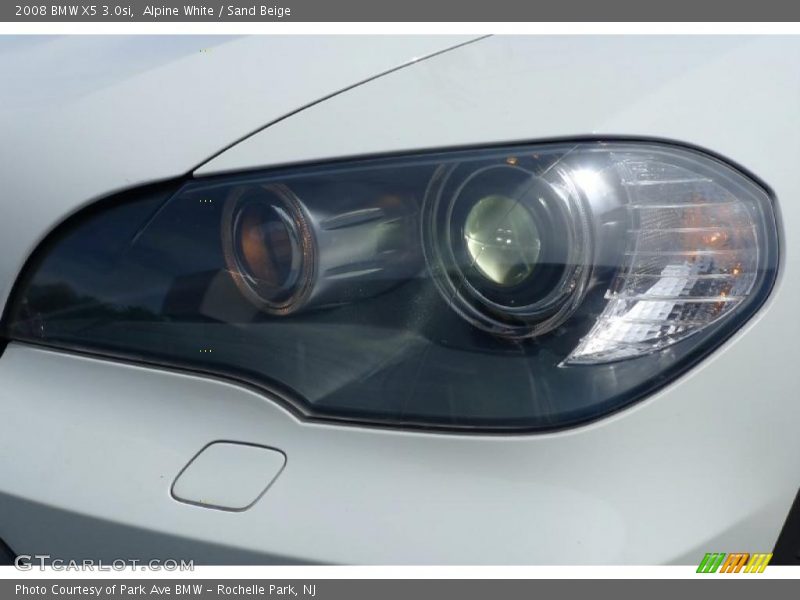 Alpine White / Sand Beige 2008 BMW X5 3.0si