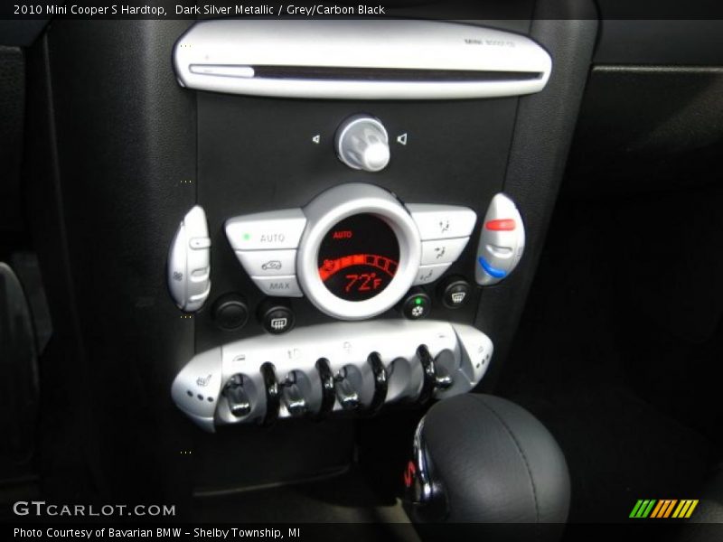 Dark Silver Metallic / Grey/Carbon Black 2010 Mini Cooper S Hardtop