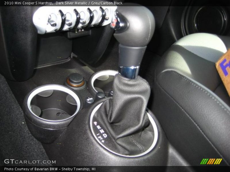 Dark Silver Metallic / Grey/Carbon Black 2010 Mini Cooper S Hardtop