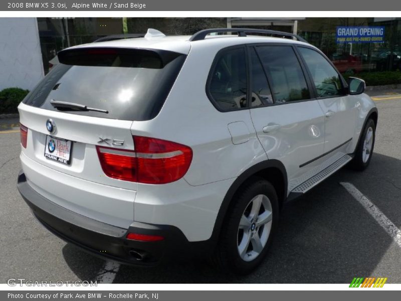 Alpine White / Sand Beige 2008 BMW X5 3.0si