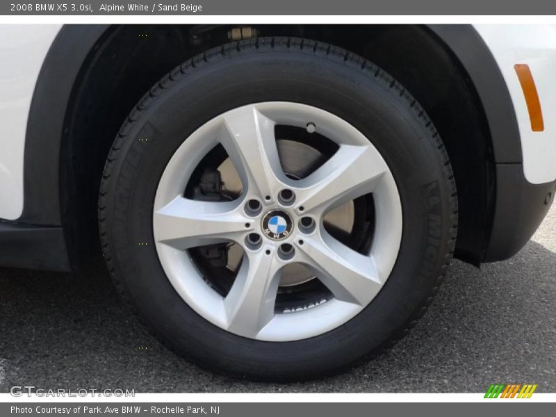 Alpine White / Sand Beige 2008 BMW X5 3.0si