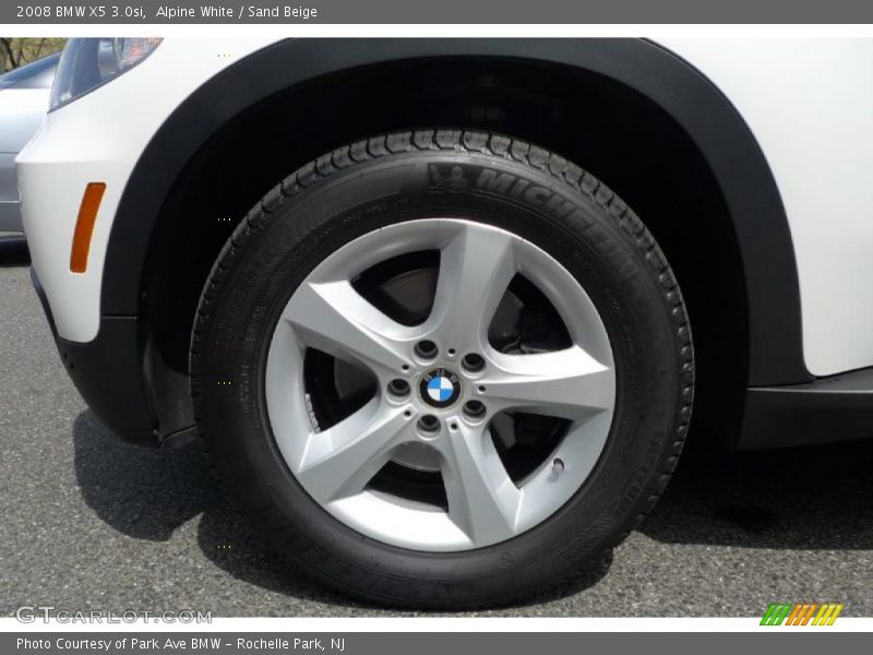 Alpine White / Sand Beige 2008 BMW X5 3.0si