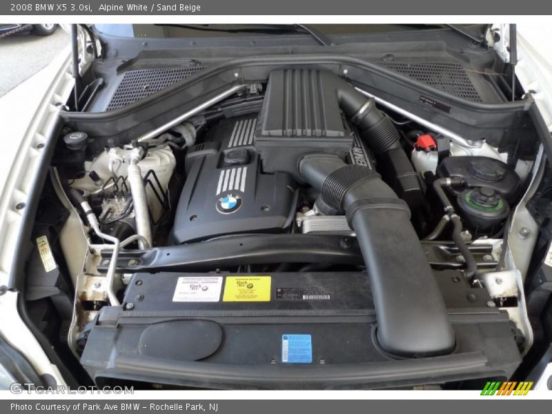 Alpine White / Sand Beige 2008 BMW X5 3.0si