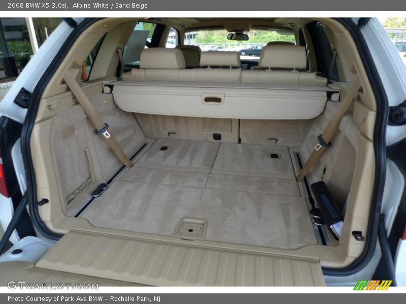 Alpine White / Sand Beige 2008 BMW X5 3.0si