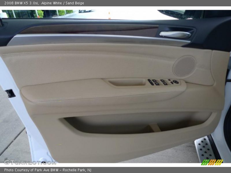 Alpine White / Sand Beige 2008 BMW X5 3.0si