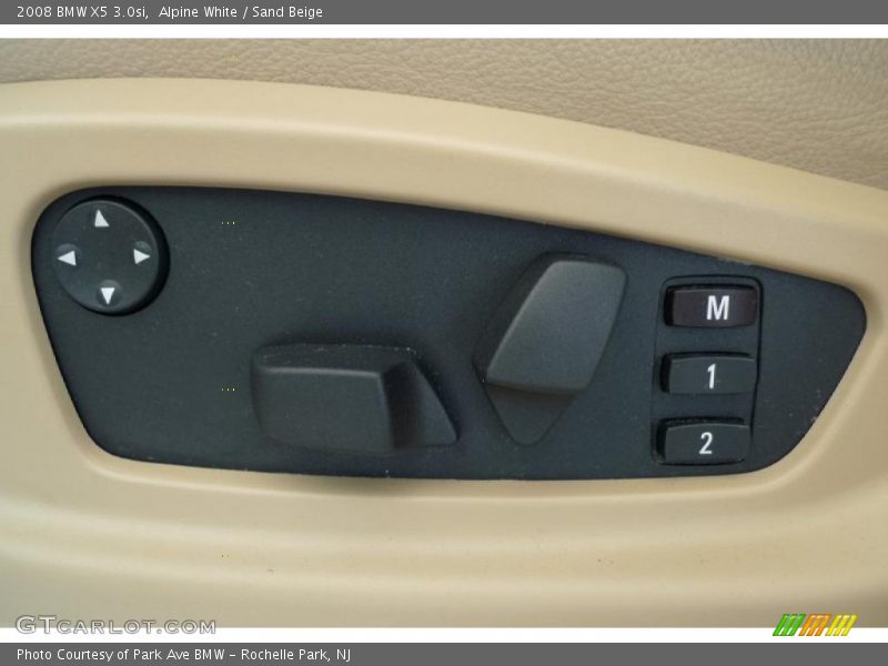 Alpine White / Sand Beige 2008 BMW X5 3.0si