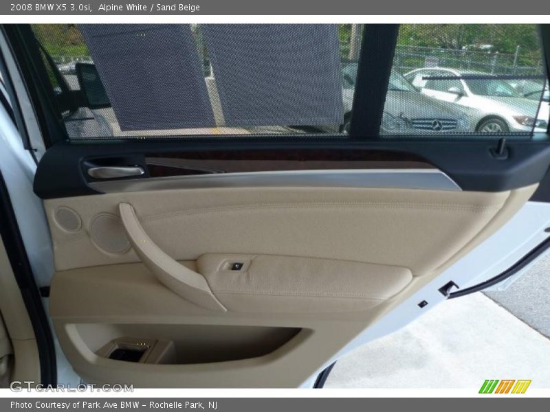 Alpine White / Sand Beige 2008 BMW X5 3.0si