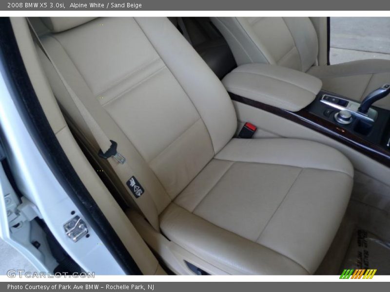 Alpine White / Sand Beige 2008 BMW X5 3.0si