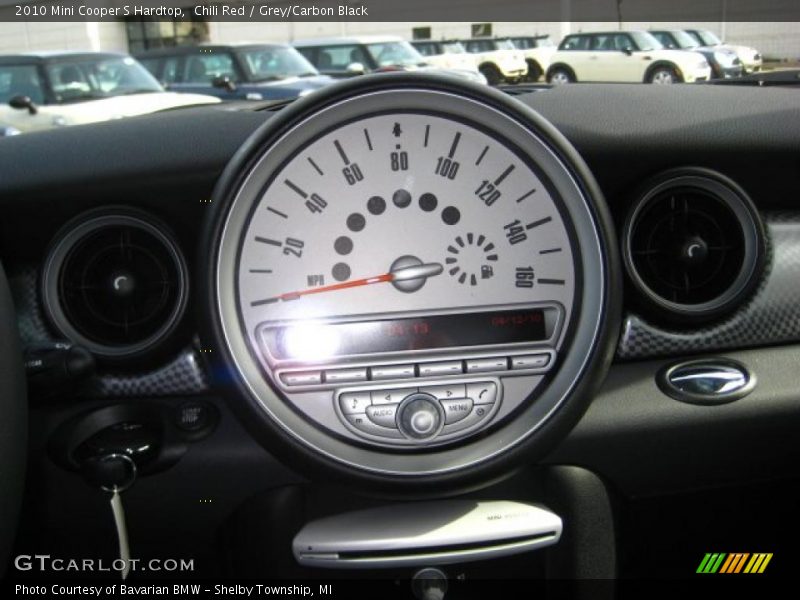 Chili Red / Grey/Carbon Black 2010 Mini Cooper S Hardtop