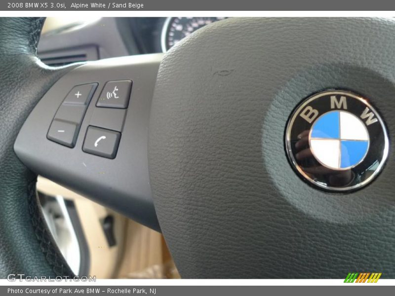 Alpine White / Sand Beige 2008 BMW X5 3.0si