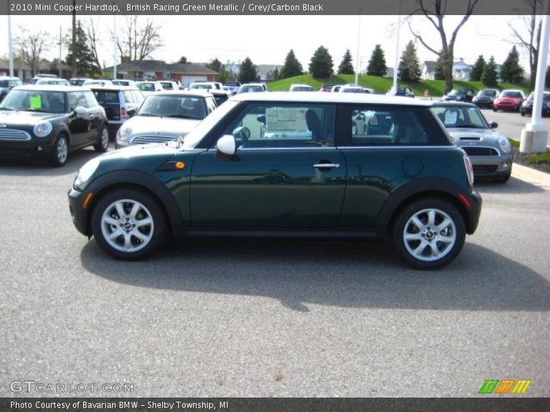 British Racing Green Metallic / Grey/Carbon Black 2010 Mini Cooper Hardtop