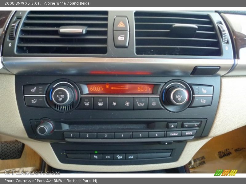 Alpine White / Sand Beige 2008 BMW X5 3.0si