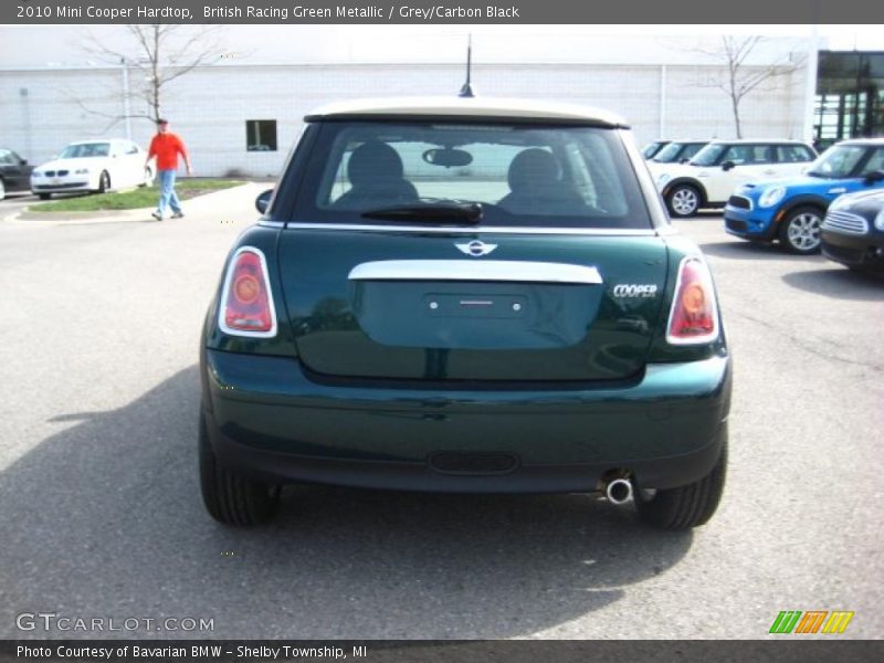 British Racing Green Metallic / Grey/Carbon Black 2010 Mini Cooper Hardtop