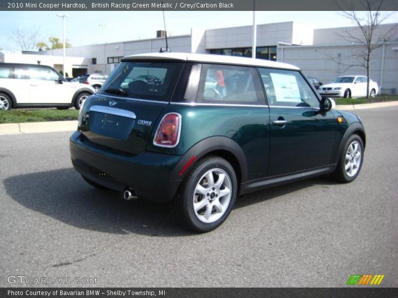 British Racing Green Metallic / Grey/Carbon Black 2010 Mini Cooper Hardtop