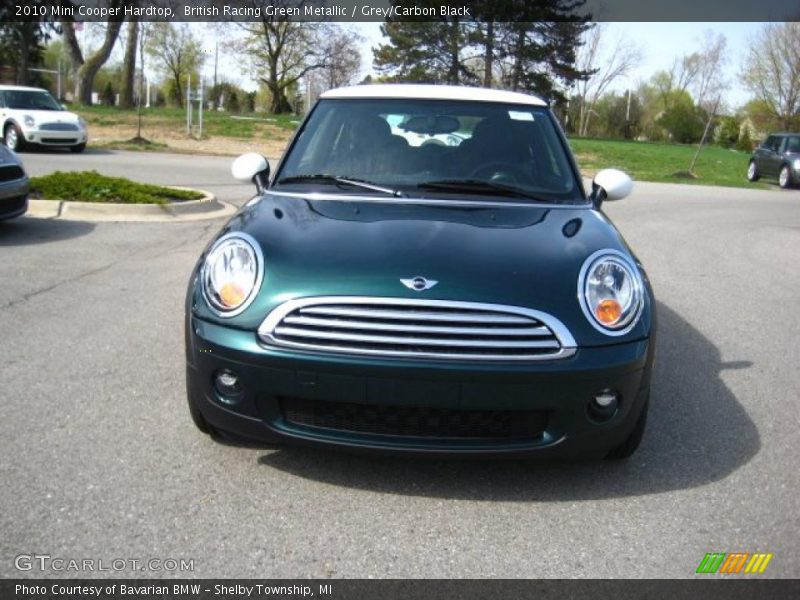 British Racing Green Metallic / Grey/Carbon Black 2010 Mini Cooper Hardtop