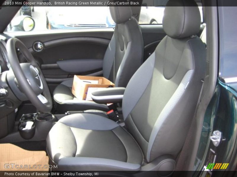 British Racing Green Metallic / Grey/Carbon Black 2010 Mini Cooper Hardtop