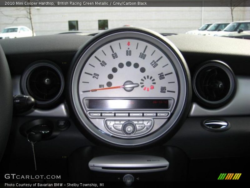 British Racing Green Metallic / Grey/Carbon Black 2010 Mini Cooper Hardtop