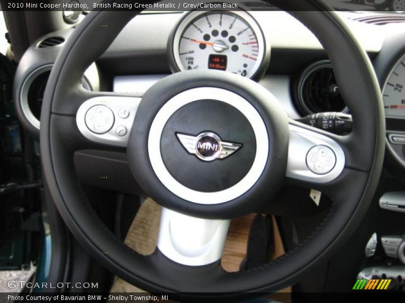 British Racing Green Metallic / Grey/Carbon Black 2010 Mini Cooper Hardtop