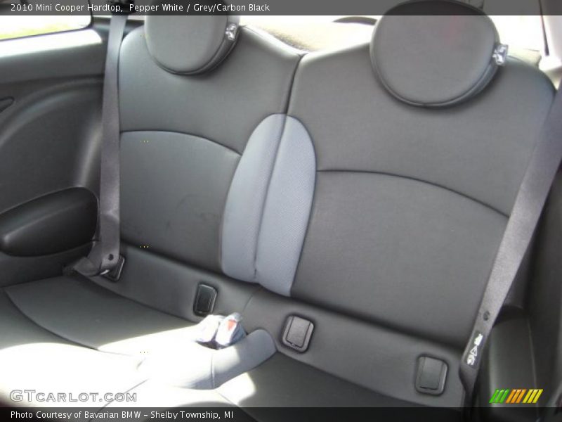 Pepper White / Grey/Carbon Black 2010 Mini Cooper Hardtop