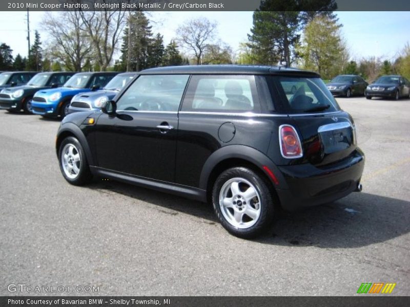 Midnight Black Metallic / Grey/Carbon Black 2010 Mini Cooper Hardtop